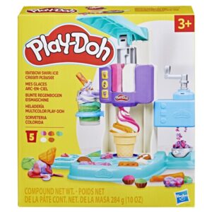 Play-Doh Regnbue-svirvel is-legesæt